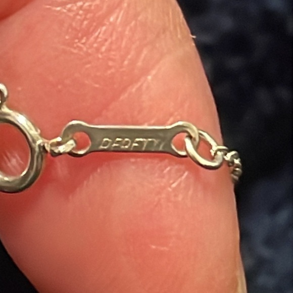 Tiffany & Co Silver 925 Teardrop Pendant Necklace - Picture 7 of 7